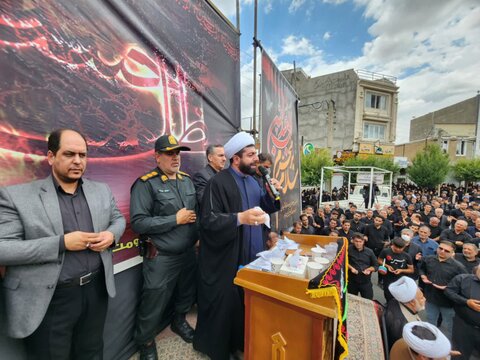 تصاویر/ اجتماع بزرگ حسینی مردم چایپاره