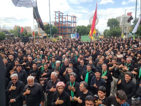 تصاویر/ اجتماع بزرگ حسینی مردم چایپاره