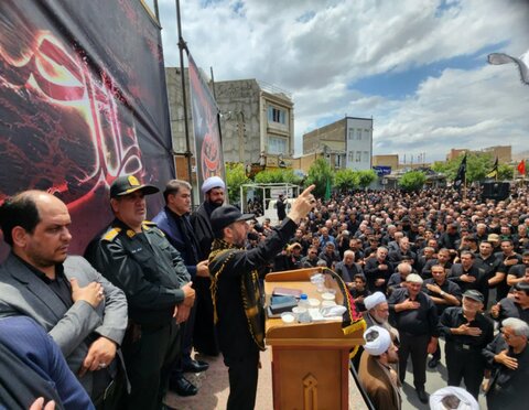 تصاویر/ اجتماع بزرگ حسینی مردم چایپاره