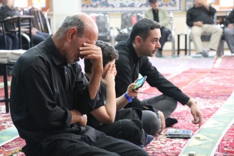 تصاویر | مراسم روضه مقتل خوانی روز عاشورا در شهرستان  جلفا