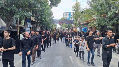 تصاویر/ مراسم عزاداری روز عاشورا محرم الحرام ۱۴۴۷ در عجب شیر