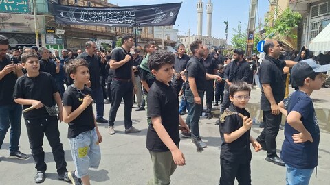 تصاویر/ مراسم عزاداری روز عاشورا محرم الحرام ۱۴۴۷ در عجب شیر