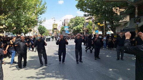 تصاویر/ مراسم عزاداری روز عاشورا محرم الحرام ۱۴۴۷ در عجب شیر