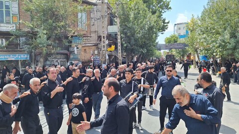 تصاویر/ مراسم عزاداری روز عاشورا محرم الحرام ۱۴۴۷ در عجب شیر