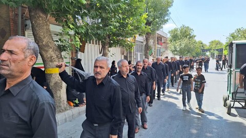تصاویر/ مراسم عزاداری روز عاشورا محرم الحرام ۱۴۴۷ در عجب شیر