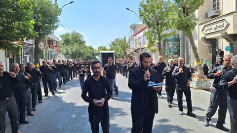 تصاویر/ مراسم عزاداری روز عاشورا محرم الحرام ۱۴۴۷ در عجب شیر