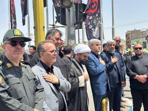 تصاویر/ مراسم عزاداری روز عاشورا محرم الحرام ۱۴۴۷ در خرمدره