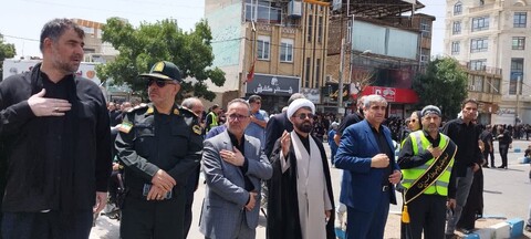 تصاویر/ مراسم عزاداری روز عاشورا محرم الحرام ۱۴۴۷ در خرمدره