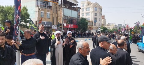 تصاویر/ مراسم عزاداری روز عاشورا محرم الحرام ۱۴۴۷ در خرمدره