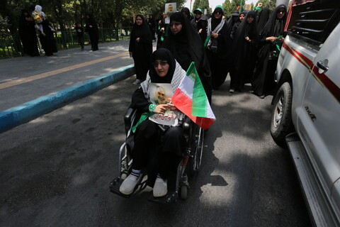 تصاویر / قافله عزا و حماسه رزمندگان اسلام اصفهان در روز عاشورای حسینی