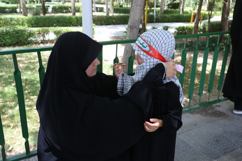 تصاویر / قافله عزا و حماسه رزمندگان اسلام اصفهان در روز عاشورای حسینی