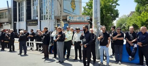 تصاویر/  عزاداری مردم ولایتمدار و شهیدپرور میاندوآب در عاشورای حسینی