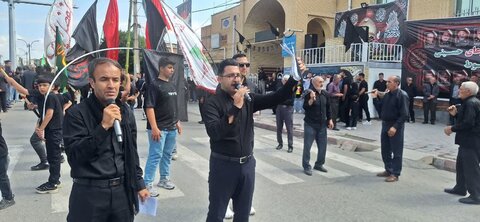 تصاویر/ عزاداری مردم شهرستان شوط در عاشورای حسینی