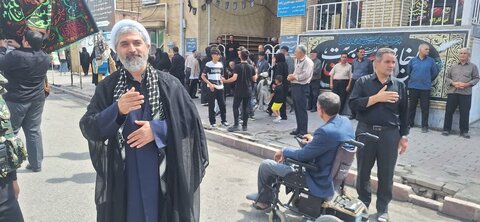 تصاویر/ عزاداری مردم شهرستان شوط در عاشورای حسینی