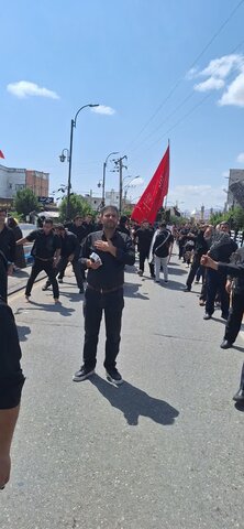 تصاویر/ عزاداری مردم شهرستان شوط در عاشورای حسینی