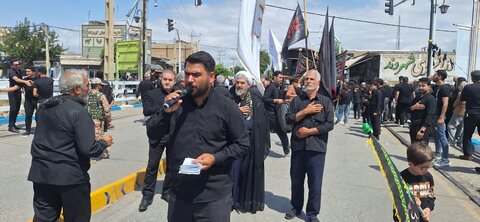 تصاویر/ عزاداری مردم شهرستان شوط در عاشورای حسینی