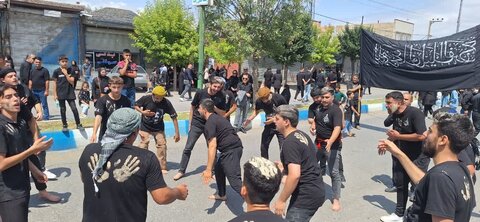 تصاویر/ عزاداری مردم شهرستان شوط در عاشورای حسینی