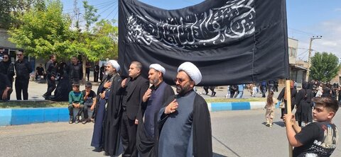 تصاویر/ عزاداری مردم شهرستان شوط در عاشورای حسینی