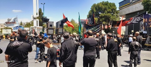 تصاویز / مراسم عزاداری روز عاشورا در شهرستان اسکو