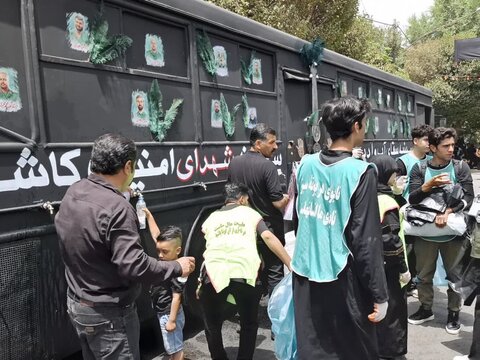 تصاویر/مراسم عاشورای حسینی در کاشان