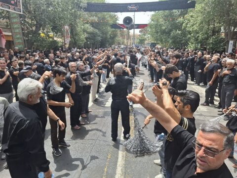 تصاویر/مراسم عاشورای حسینی در کاشان