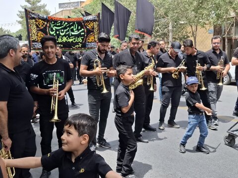 تصاویر/مراسم عاشورای حسینی در کاشان