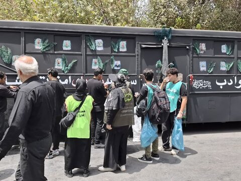 تصاویر/مراسم عاشورای حسینی در کاشان