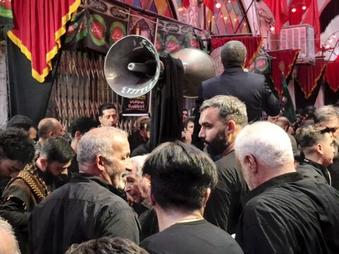 تصاویر/عزاداری عاشورای حسینی دربازارکاشان