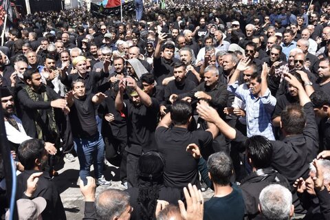 تصاویر/مراسم عاشورای حسینی در ایلام