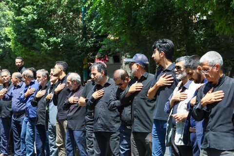 تصاویر/  عزاداری خیابانی عزای حسینی و توسل به شهدای کربلا در تبریز