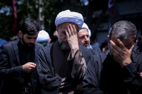 تصاویر / مراسم عاشورای حسینی در قزوین برگزارشد