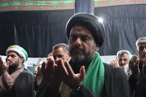 تصاویر/ اقامه نماز ظهر عاشورا در شهرستان مهران