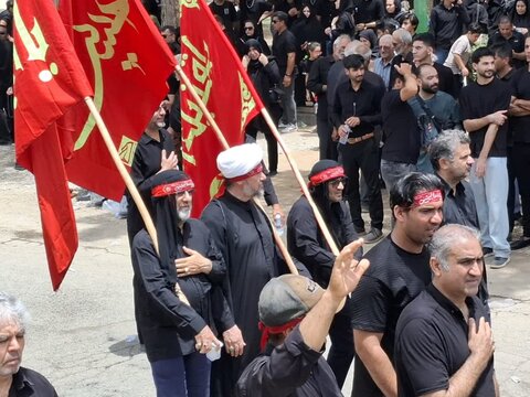 تصاویر/عزاداری عاشورای حسینی درنوش آباد