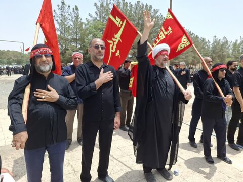 تصاویر/عزاداری عاشورای حسینی درنوش آباد