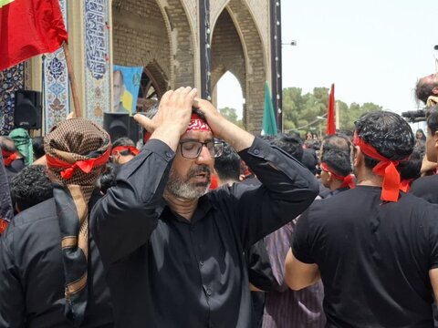 تصاویر/عزاداری عاشورای حسینی درنوش آباد