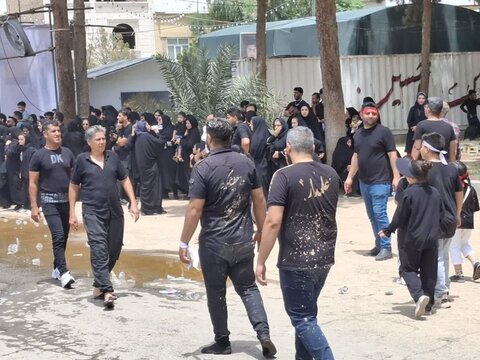 تصاویر/عزاداری عاشورای حسینی درنوش آباد
