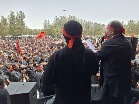 تصاویر/عزاداری عاشورای حسینی درنوش آباد