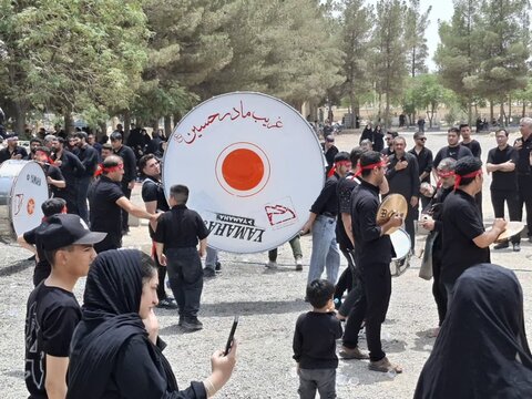 تصاویر/عزاداری عاشورای حسینی درنوش آباد