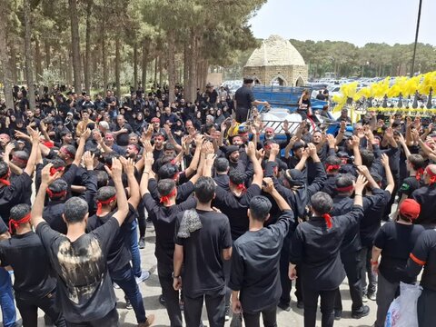 تصاویر/عزاداری عاشورای حسینی درنوش آباد