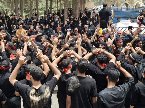 تصاویر/عزاداری عاشورای حسینی درنوش آباد