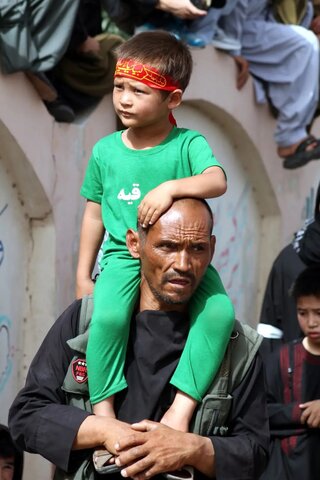 تصاویر/ عزاداری باشکوه عاشورای حسینی در ولایت هرات