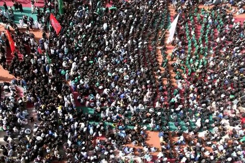 تصاویر/ عزاداری باشکوه عاشورای حسینی در ولایت هرات