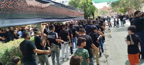 تصاویر / اقامه نماز ظهر عاشورا در شهرستان بهار