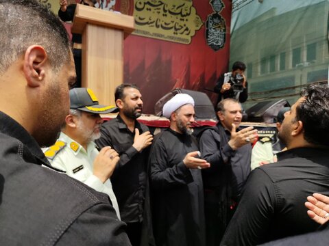 تصاویر/ مردم شهر بم در سوگ ابا عبدالله و یاران شهیدش