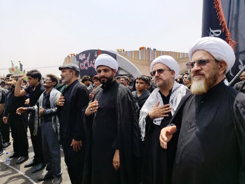 تصاویر/ مردم شهر بم در سوگ ابا عبدالله و یاران شهیدش