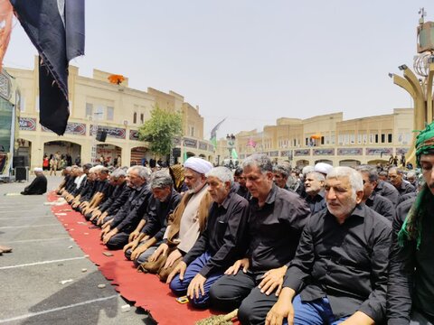 تصاویر/ مردم شهر بم در سوگ ابا عبدالله و یاران شهیدش