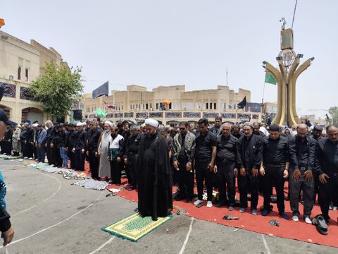 تصاویر/ مردم شهر بم در سوگ ابا عبدالله و یاران شهیدش