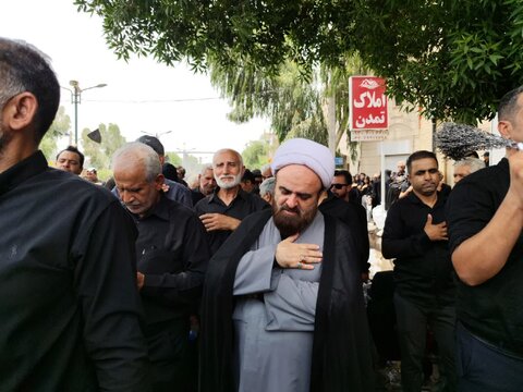 تصاویر/ مردم شهر بم در سوگ ابا عبدالله و یاران شهیدش