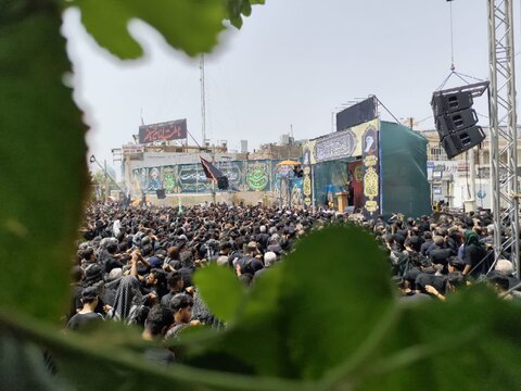 تصاویر/ مردم شهر بم در سوگ ابا عبدالله و یاران شهیدش