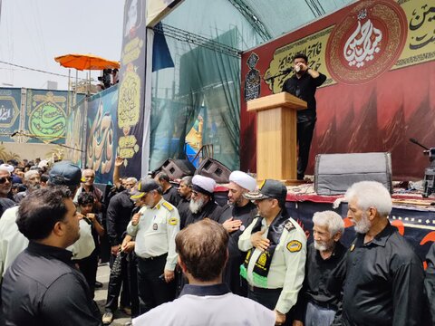 تصاویر/ مردم شهر بم در سوگ ابا عبدالله و یاران شهیدش